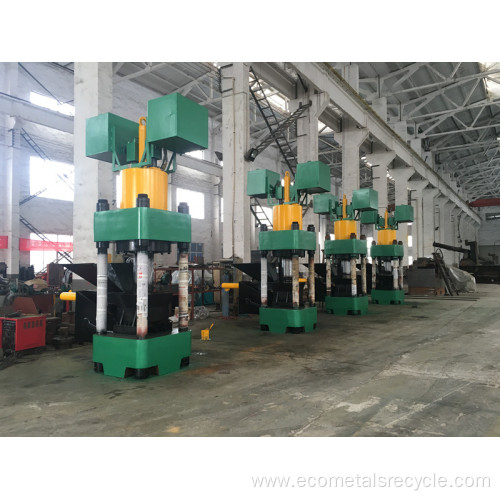 High Pressure Scrap Iron Chippings Briquetting Machine